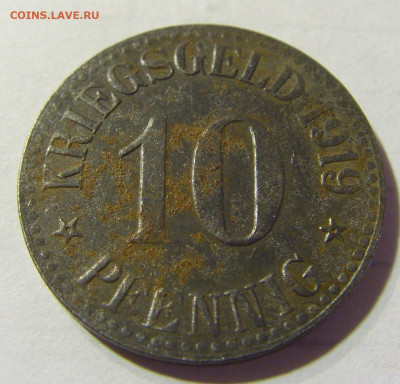 Нотгельд 10 пф 1919 Кассель №2 21.09.2021 22:00 МСК - CIMG2567.JPG