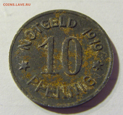Нотгельд 10 пф 1919 Бинген №2 21.09.2021 22:00 МСК - CIMG2575.JPG