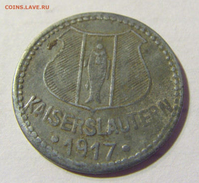 Нотгельд 10 пф 1917 Кайзерслаутерн №1 21.09.2021 22:00 МСК - CIMG2581.JPG