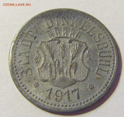 Нотгельд 10 пф 1917 Динкельсбюль №1 21.09.2021 22:00 МСК - CIMG2629.JPG