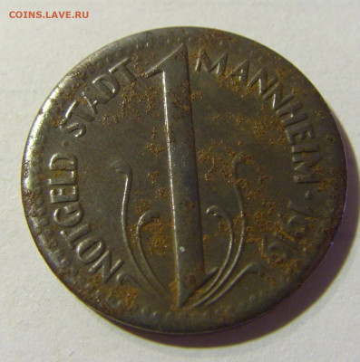 Нотгельд 10 пф 1919 Манхайм №1 21.09.2021 22:00 МСК - CIMG2637.JPG