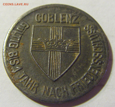 Нотгельд 10 пф 1918 Кобленц №4 21.09.2021 22:00 МСК - CIMG2677.JPG