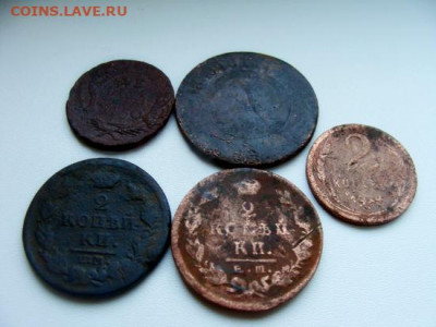 5к 1880;деньга 1750;2к 1817,1826,1924 - DSC05325.JPG