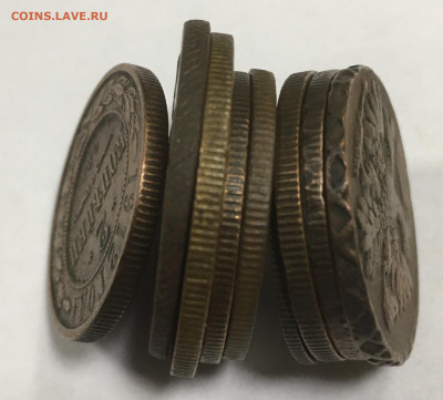 Лот медных монет 1739-1915 9 шт хорошие до 18.09 до 22:00 - 8C36B78B-5C38-4B71-902E-97F467D9DC1B