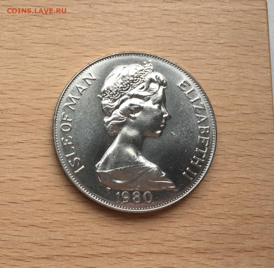 Крона Шайба Остров Мэн 1 крона 1980 200 лет Скачкам - IMG_0785.JPG