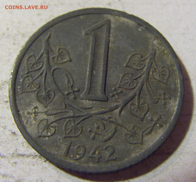 1 крона 1942 Богемия и Моравия №1 22.09.2021 22:00 МСК - CIMG3280.JPG