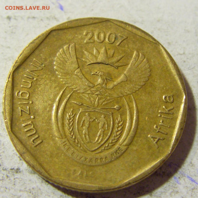 20 центов 2007 ЮАР №1 23.09.2021 22:00 МСК - CIMG3566.JPG