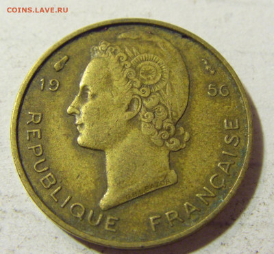 5 франков 1956 Фр.Зап. Африка №1 23.09.2021 22:00 МСК - CIMG3582.JPG