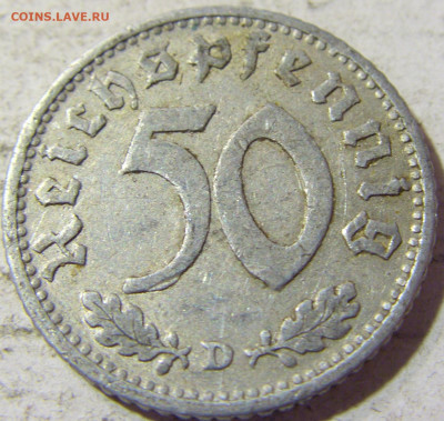 50 пфеннигов 1940 D Германия №1 23.09.2021 22:00 МСК - CIMG3668.JPG