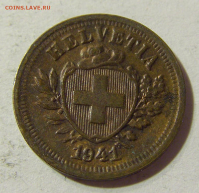 1 раппен 1941 Швейцария №2а 23.09.2021 22:00 МСК - CIMG0166.JPG