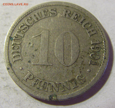 10 пфеннигов 1901 G Германия №1а 23.09.2021 22:00 МСК - CIMG9538.JPG