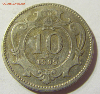 10 гелеров 1909 Австрия №1 23.09.2021 22:00 МСК - CIMG3862.JPG