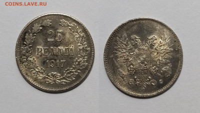 Финляндия 25 пенни 1917 года №1 - 21.09 22:00 мск - IMG_20210917_181719