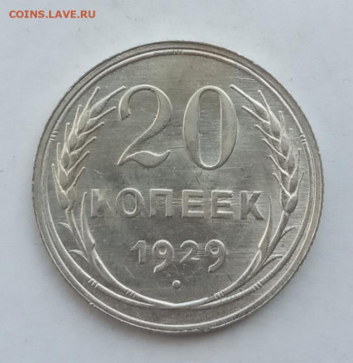 20 копеек 1929 года, UNC до 22.00 23.09.21 года - IMG_20210912_084600