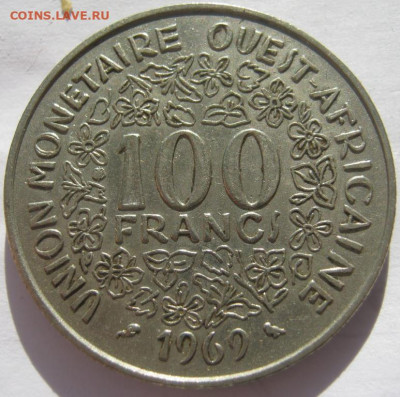 Западно-Африканские гос-ва 100 франков КФА 1969 до 24.9. 22 - IMG_8486.JPG