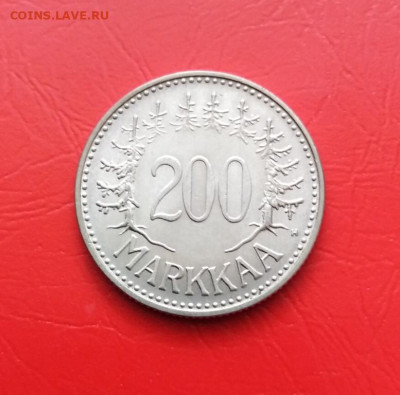 Финляндия 200 марок 1958 г. до 22.09.21г. в 22.00 мск - 1906