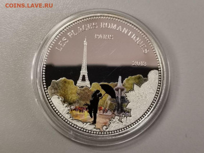 1000фр 2013 Бенин- Париж, Ag999, до 26.09 - Z Париж-2