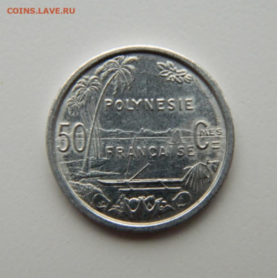Французская Полинезия 50 сантимов 1965 г.(Лодки) до 23.09.21 - DSCN0673.JPG