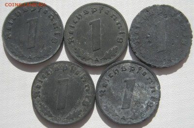 Германия 3 рейх 1 пфенниг 1940-1943 A,D (5 шт.) до 24.09 - IMG_0203.JPG