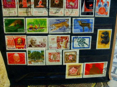 марки СССР 1970.113 шт, 8 бл. интересное гашение - DSC05271.JPG