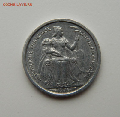 Новая Каледония 50 сантимов 1949 г. (Фауна) до 23.09.21 - DSCN0679.JPG