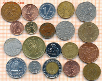 монеты разные 20 штук 2 от 5 руб. фикс цена - лист 2 001