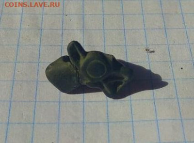 Сбруйная бляшка.Скифы.(зверинный стиль) до.25.09. - зверь