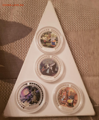 2$ острова кука набор 4 монеты 2008 г. Серебро - 20210904_223944_copy_2256x2713