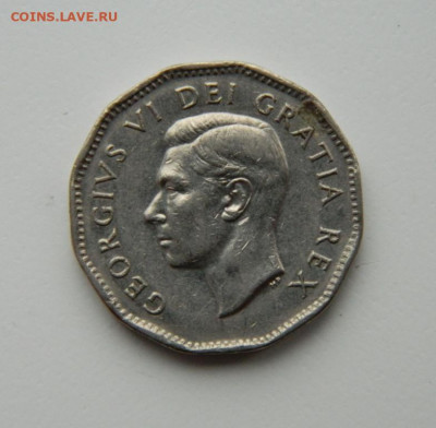 Канада 5 центов 1951 г. (Юбилейная) до 28.09.21 - DSCN0769.JPG
