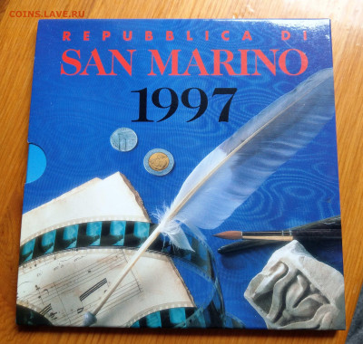 Сан-Марино годовой набор 1997 ФИКС до 23.09 - IMAG3797~2