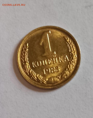 1 копейка 1983 г шт.1,42 Штемпельном блеске до 26.09 в 22.00 - IMG_20210922_210734