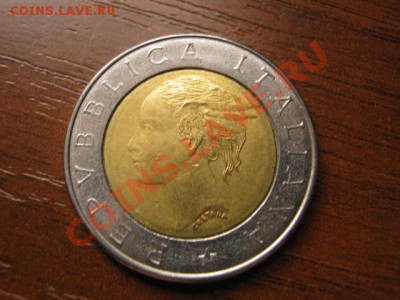  биметалл Италия  500 лир 1993 банк до 30.10 в 17.00 М - IMG_0393