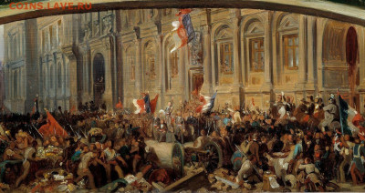 Франция. Луи-Филипп I - 2-я Республика. 5 ФРАНКОВ 1848 года. - ЛуиФ