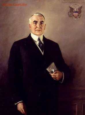 США. Один ДОЛЛАР 1923 года. Мирный. До 26.09.2021 - 29пр Уо́ррен Гамалиел Га́рдинг