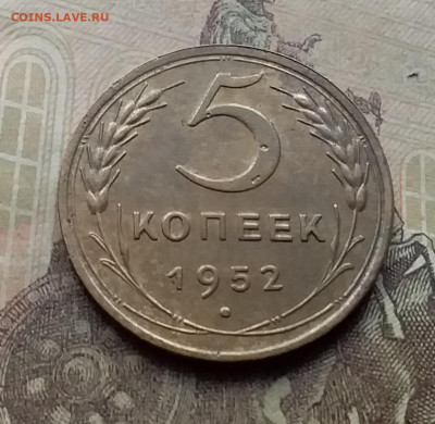 5 копеек 1952. До 26.9.21 в 22.00 - 20210924_163508
