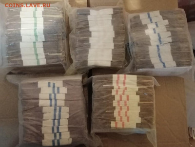 ПАЧКИ 1 рубль, 3 рубля, 5 рублей, 10 рублей и 25 рублей (1) - 5