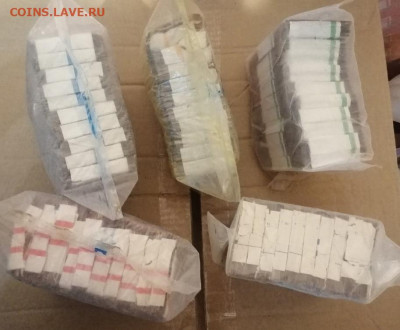 ПАЧКИ 1 рубль, 3 рубля, 5 рублей, 10 рублей и 25 рублей (3) - 2