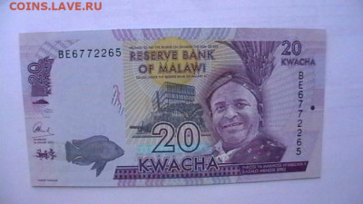 Малави, 20 квача, 2012, UNC до 29,09,21 по МСК 22-00 - IMGA0348.JPG