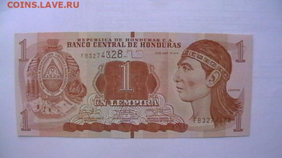 Гондурас 1 лемпира 2014 г. UNC до 29,09,21 по МСК 22-00 - IMGA0344.JPG