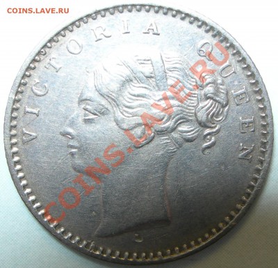 Колониальная Индия. - Индия брит 1 4 рупии 1840 портрет.JPG