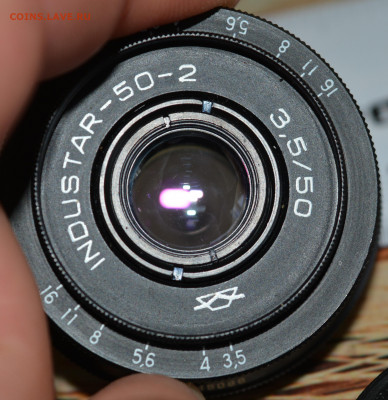 объектив industar-50-2 до30.09.21 22мск - 2