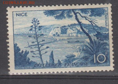 Франция 1955 1м** до 02 10 - 542а