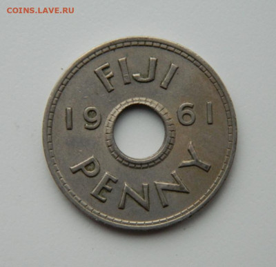 Британские Фиджи 1 пенни 1961 г. до 30.09.21 - DSCN0779.JPG