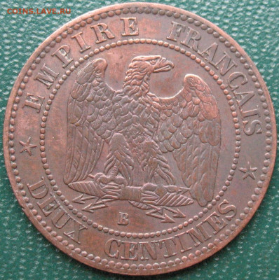 Франция 2 сантима 1856 B до 30.09.2021 - 2 сантима 1856 В_2