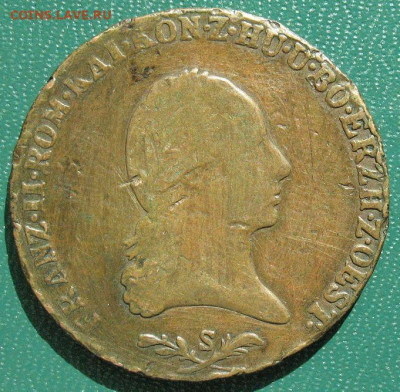АВСТРИЯ 6 КРЕЙЦЕРОВ 1800 S до 30.09.2021 - 6 крейцеров 1800_2.JPG