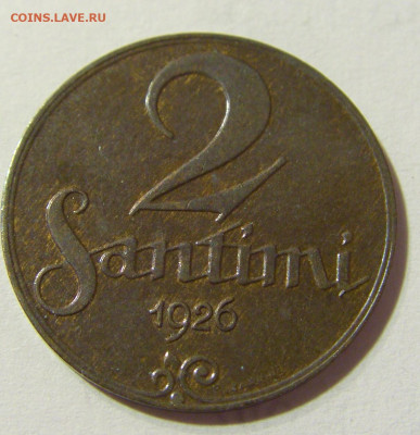 2 сантима 1926 Латвия №1 02.10.2021 22:00 МСК - CIMG5211.JPG