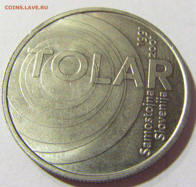 100 толар 2001 независимость Словения №1 02.10.21 22:00 МСК - CIMG5333.JPG