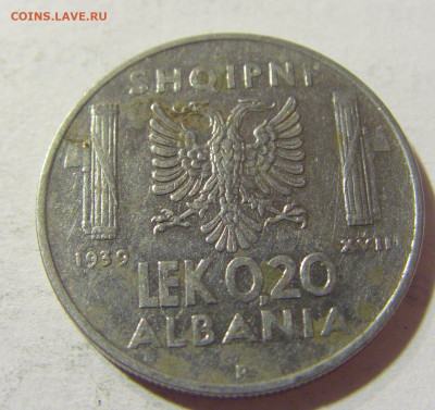 0,20 лек 1939 слабомагн Албания №2 02.10.2021 22:00 МСК - CIMG5623.JPG