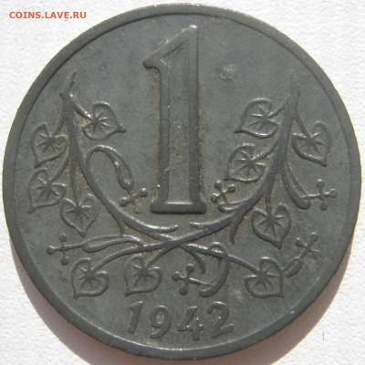 Богемия и Моравия 1 крона 1942 до 01.10. 22:00 - IMG_9720.JPG