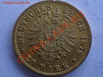 20 марок 1876(золото) - 20 марок-2